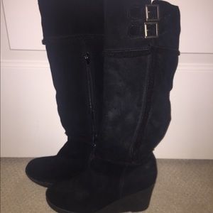 Juicy Couture Winter Wedge Tall Boots